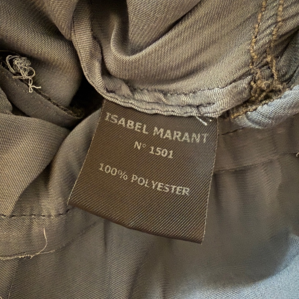 Isabel Marant Slate Tiered Dress - Picture 4 of 4